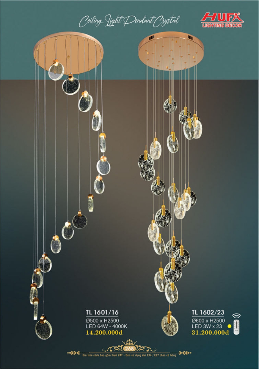 Bảng giá đèn trang trí HUFA